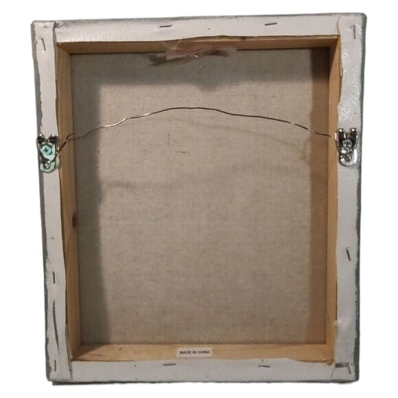 Pit Bull Terrier Dog Painting On Canvas Home Decor Animal Fun - Picture 2 of 7